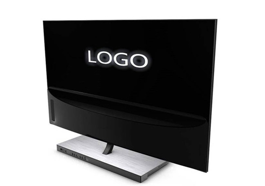 TV&nbsp;set&nbsp;with&nbsp;glas��